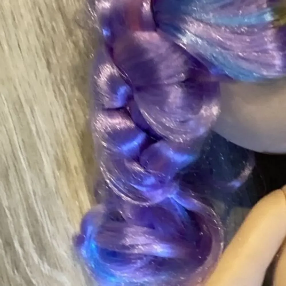 Kindi Kids Shiver ‘n’ Shake Rainbow Kate get well Doll purple hairDOLL ONLY WORK